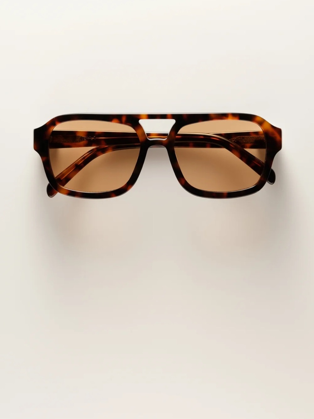 VEHLA Tortoiseshell Brown Square Sunglasses